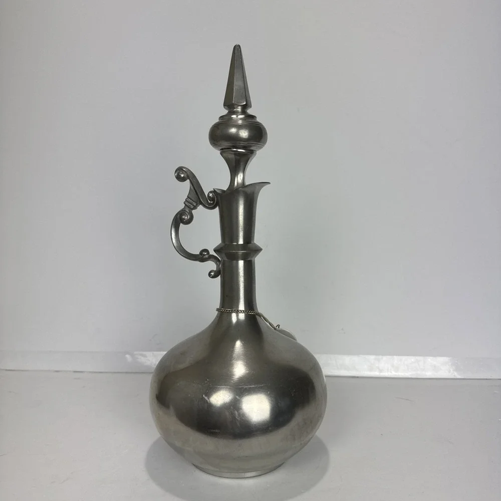 Kurz Tiel pewter decanter